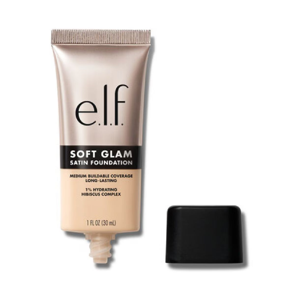 Base de maquillaje satinada de larga duración SOFT GLAM SATIN FOUNDATION E.L.F. COSMETICS
